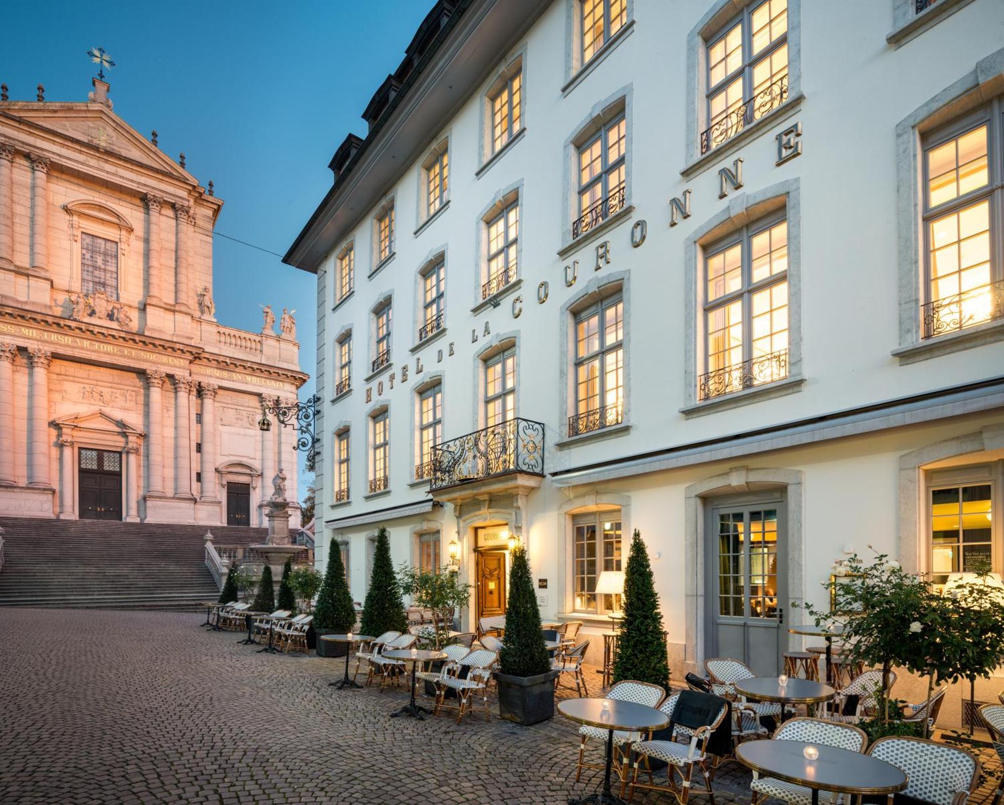 Boutique Hotel La Couronne Золотурн Экстерьер фото